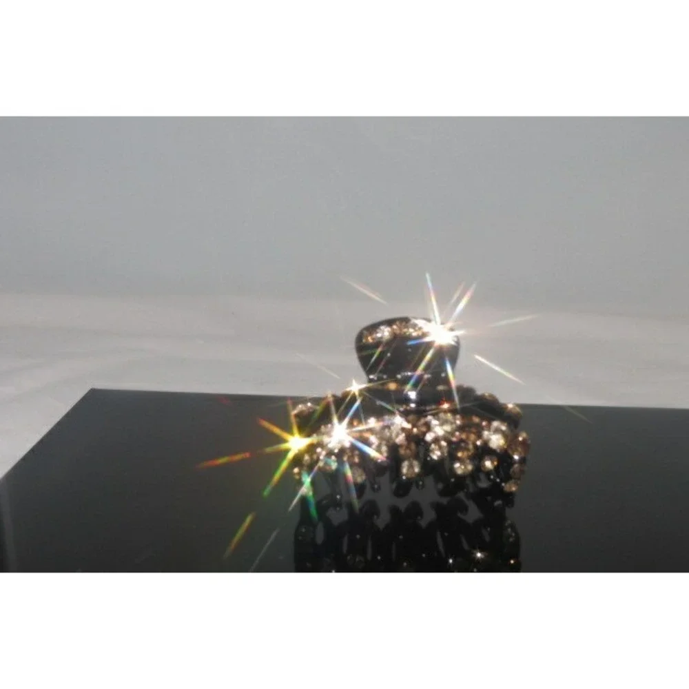 1 New Gorgeous Hair Clip with Shinny Swarovsky Crystals Hair Jewelry Accessories